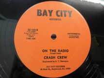 H2//12inch// CRASH CREW／BAY CITY US番 VID-258//MAT A-1/B-1「on the radio」_画像3