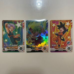 【DBSDV】TEST-012 ブロリー トランクス:幼年期 孫悟天 セット品 ドラゴンボールスーパーダイバーズ