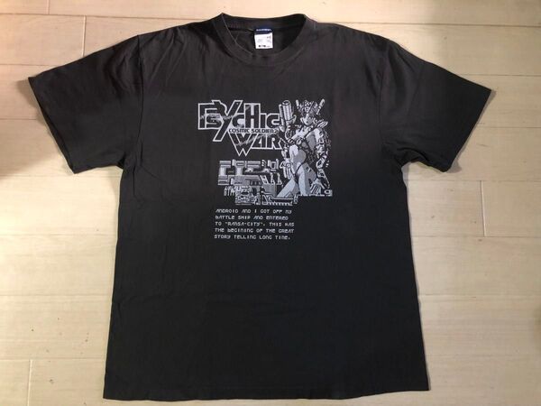 工画堂 コスパ サイキックウォー Tシャツ コズミックソルジャー FM7 X-1 PC-98 MSX2 PC-88 コンプティーク