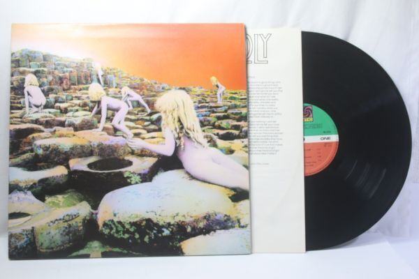 Led Zeppelin Houses Of The Holy フランス(仏)盤 LP ATL50014 stereo 見開きジャケット 歌詞付きインナースリーブ