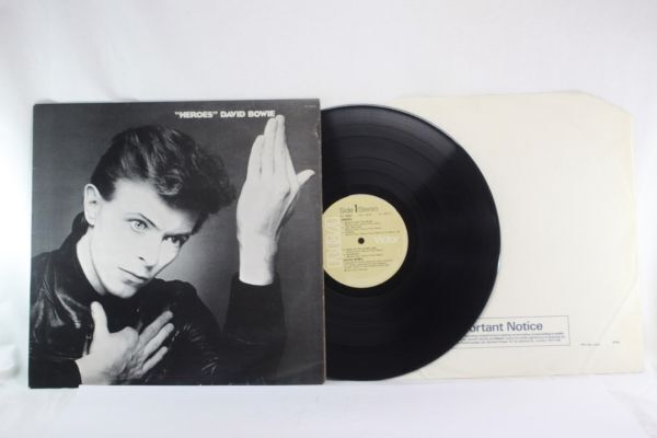 David Bowie Heroes 英雄夢語り ヒーローズ UK(英 GB)盤 stereo PL12522 1977盤
