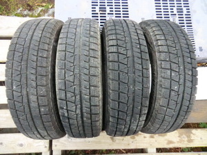 155/70R12 BRIDGESTONE BLIZZAK REVO GZ 9分山 4本組 管理SK14R111-W1695