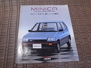 1984 год Mitsubishi Minica каталог 