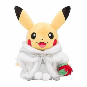 ポケモン ぬいぐるみ Pokmon Frosty Christmas ピカチュウ クリスマス 2019 ケープ フード ポンチョ