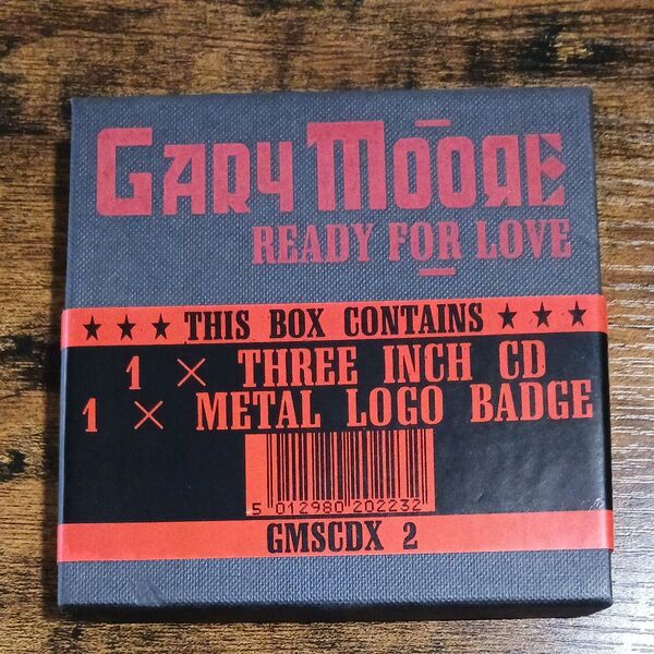Gary Moore メタルバッヂ付きBOXタイプ CD -S