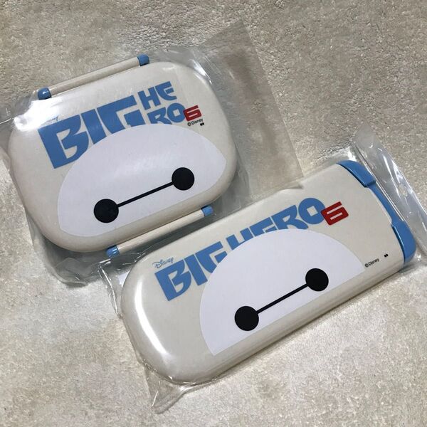 ベイマックス ランチボックス トリオセット (はし、スプーン、フォーク) 弁当箱 ディズニー
