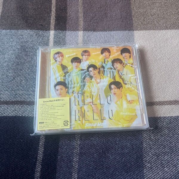 Snow Man HELLO HELLO CD 通常盤 シングル