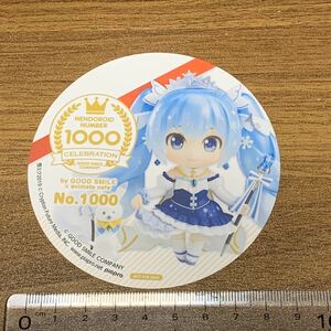 ねんどろいど アニメイトカフェ コラボカフェ コースター 雪ミク