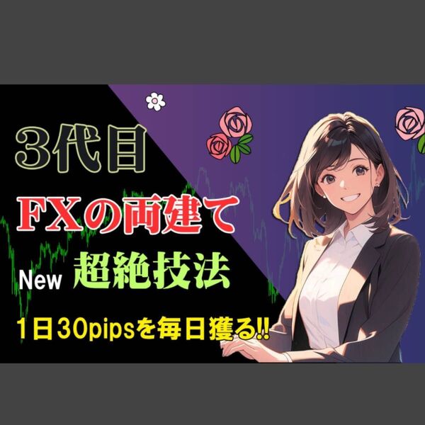 3代目 FXの両建て超絶技法 年間利益100万円も可能 リスクの少ない投資法 デイトレード スキャルピング トレード ツール 必勝