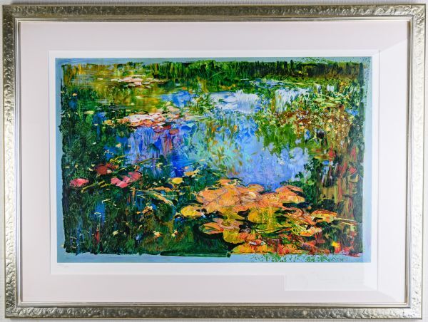 Yahoo!オークション -「リャド」(シルクスクリーン) (版画)の Yahoo!オークション -「リャド」(シルクスクリーン) (版画)の