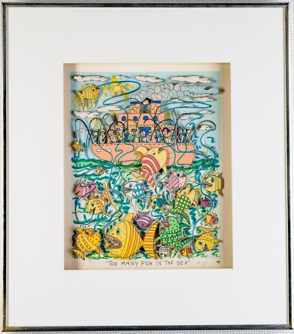 Yahoo!オークション -「james rizzi」(シルクスクリーン) (版画 Yahoo!オークション -「james rizzi」(シルクスクリーン) (版画