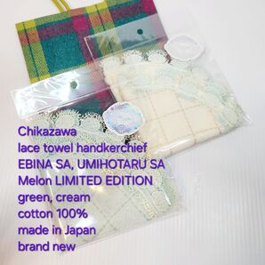 【フォロワー様割適用済】近沢レース店 SA限定 タオルハンカチ メロン セット