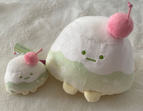 すみっコぐらし ぬいぐるみ クリームソーダやま大小