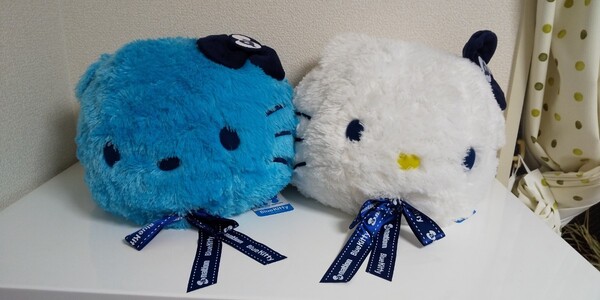 ハローキティ ぬいぐるみ ブルーキティ ジャンボ