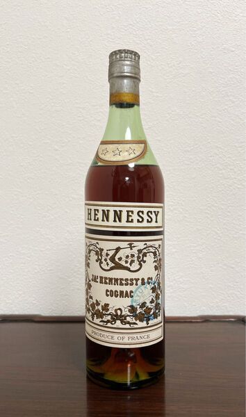 希少未開栓古酒 ヘネシー コニャック スタンプ印有り JA.s Hennessy & Co. Cognac