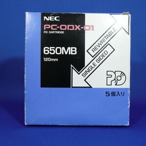 希少品 未開封 NEC PD ディスク PC-ODX-01 650MB カートリッジ