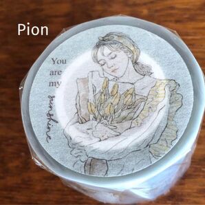 値下げ●匿名配送●Pion 海外マスキングテープ PETテープ she 新品未開封品
