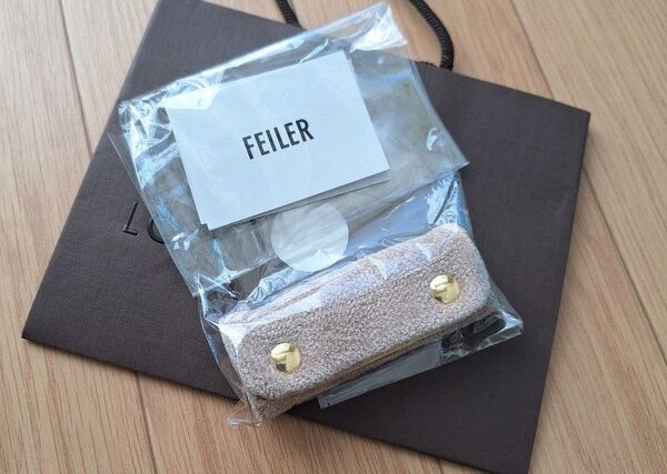 フェイラー(feiler)ユニ バッグハンドルカバー UNI ベージュ