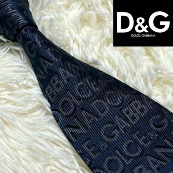 未使用級 世界最高峰 DOLCE&GABBMNA ネクタイ
