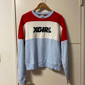 X-girl スウェット トレーナー