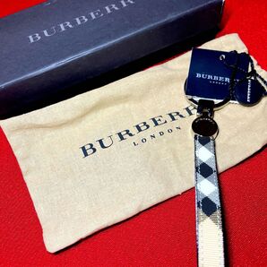 BURBERRY バーバリー キーリング 未使用タグ付き ノバチェック ベージュ