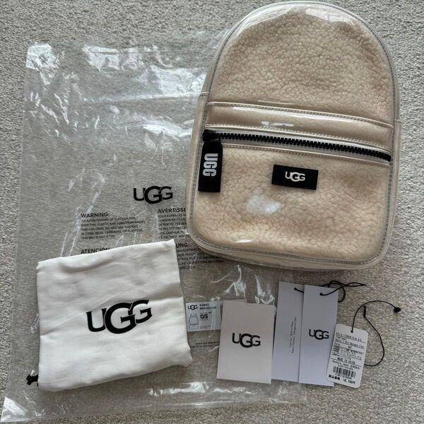 UGG ダニー Ⅱ ミニ バックパック クリア ホワイト