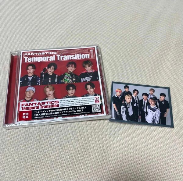 FANTASTICS Temporal Transition CD ONLY 通常盤おまけ付き