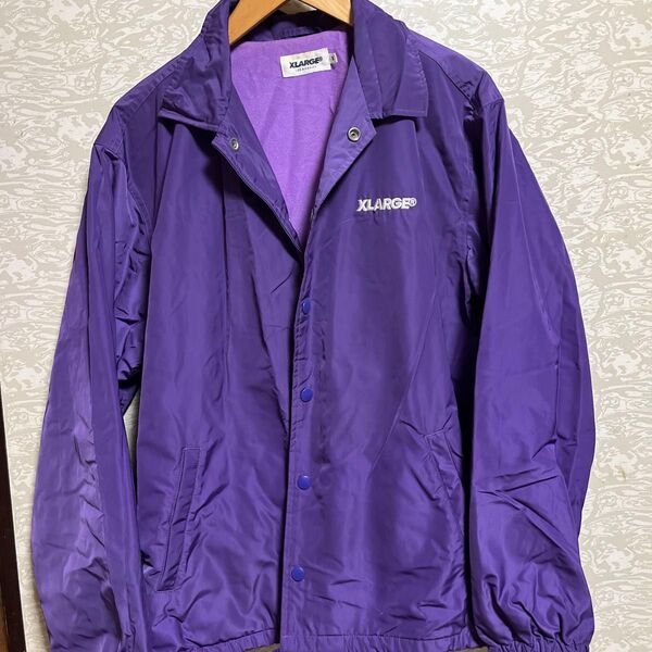 XLARGE コーチジャケット パープル
