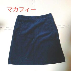 マカフィー コーデュロイ 台形スカート