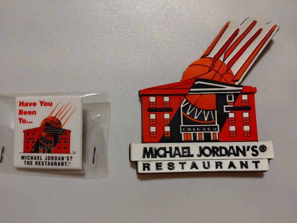 マイケルジョーダン レストラン バッジ マグネット Michael Jordan