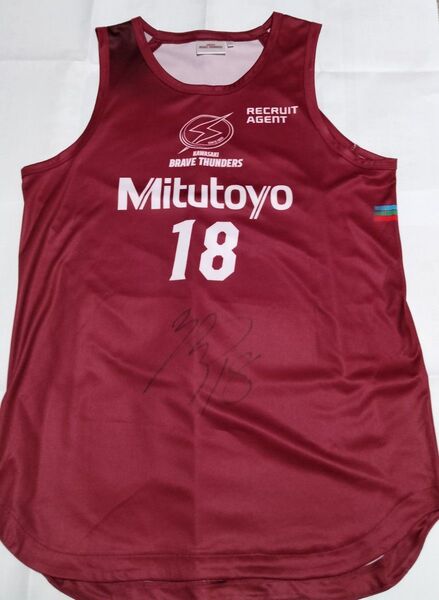 川崎ブレイブサンダース ユニフォーム#18鎌田選手