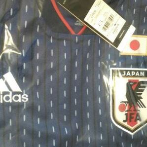 ★限定品 送料無料★ 聖獣麒麟入りサッカー日本代表レプリカユニフォーム サイズL アディダス adidas