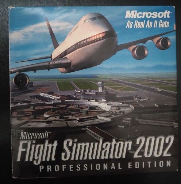 マイクロソフト フライトシミュレーター2002 プロフェッショナルエディション 英語版 3枚組み