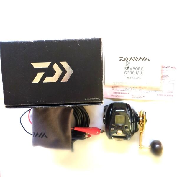 ◆◆最終価格◆◆中古美品◆ダイワ◆電動リール◆ シーボーグG300J◆電動ジギングに最適