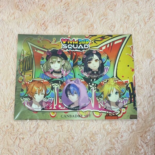 プロセカ 2DMV 缶バッジセット Vivid BAD SQUAD BEAT EATER