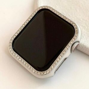Apple Watchカバー★ライトストーン・ホワイト41mm