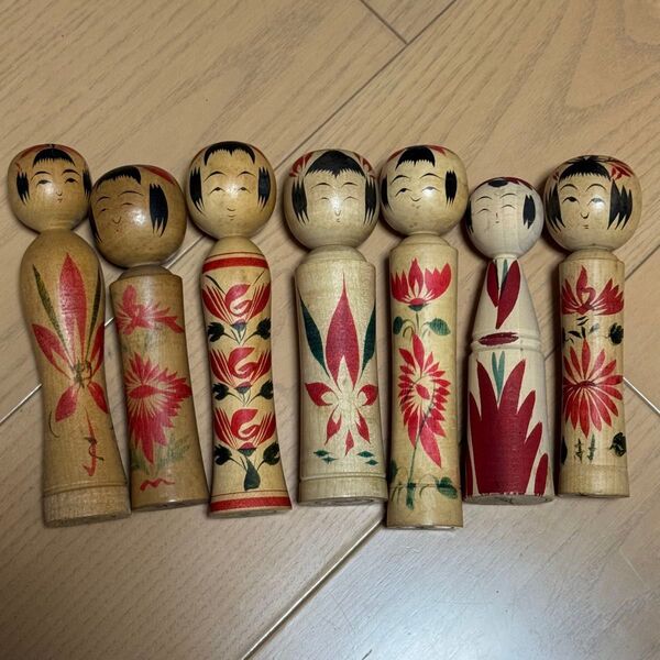 伝統こけし 7個セット