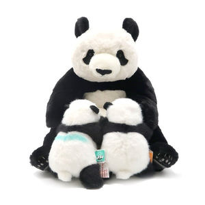 上野動物園【暁暁&蕾蕾 3歳記念商品】ぬいぐるみ 真真&暁暁&蕾蕾 3rd 双子パンダ シャオシャオ レイレイ シンシン シャンシャン