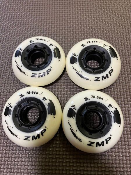 インラインスケート ウィール4個 72mm