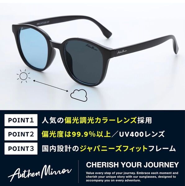 AuthenMirror サングラス メンズ レディース 偏光サングラス ギフト