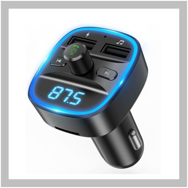 FMトランスミッター 急速充電 bluetooth 車載充電器 カーチャージャ