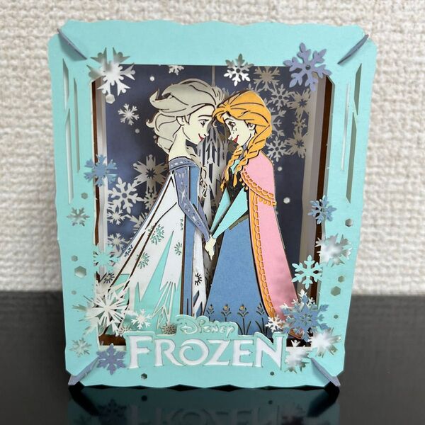 アナと雪の女王 立体パズル完成品