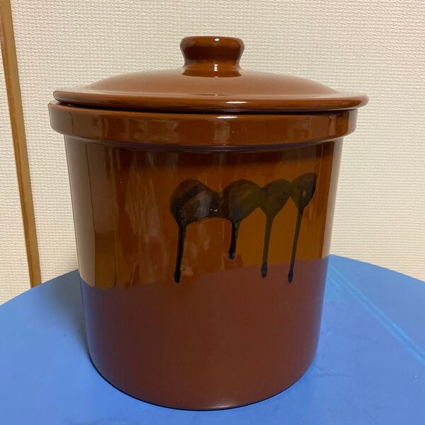 久松窯 漬物容器 常滑焼 梅干し 味噌 ぬか漬け久松窯4号 蓋付き 漬物 味噌 梅干し 保存容器 久松日本製