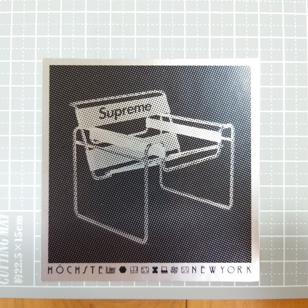 シュプリーム ステッカー Chair 18SS 正規品 送料無料!! 匿名配送 追跡可能 SUPREME Supreme supreme