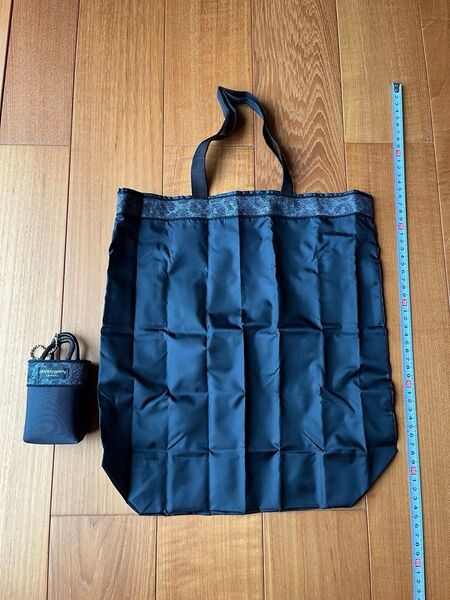 新品未使用 エコバック コンパクト 折り畳み 黒
