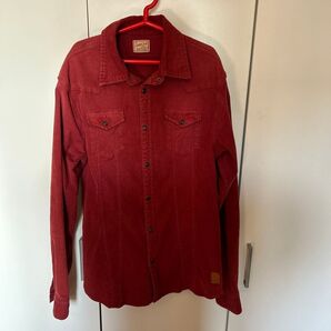 Scotch & SODA ボタンシャツ コーデュロイ長袖シャツ