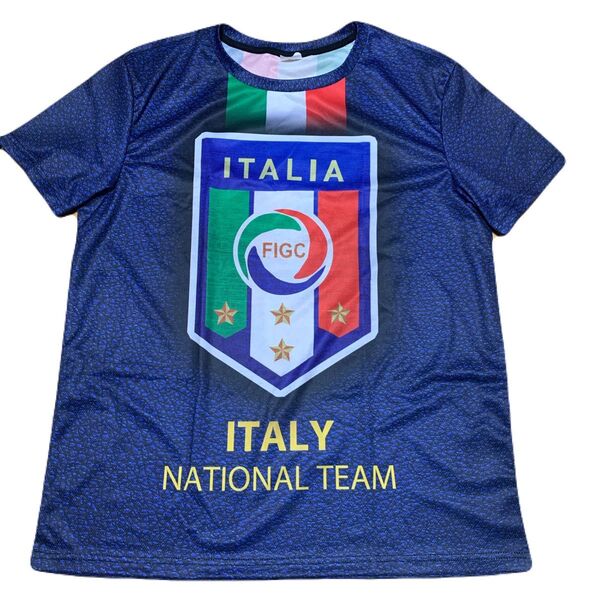 サッカー&フットサル プラクティスシャツ イタリア国旗デザイン サイズXL