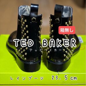 TED BAKER テッドベイカー スタッズ付きレインブーツ