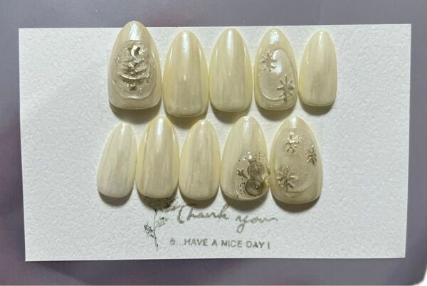 Xmas nail ※5/11〜17発送不可※