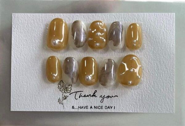 yellow×inc nail ※5/11〜17発送不可※